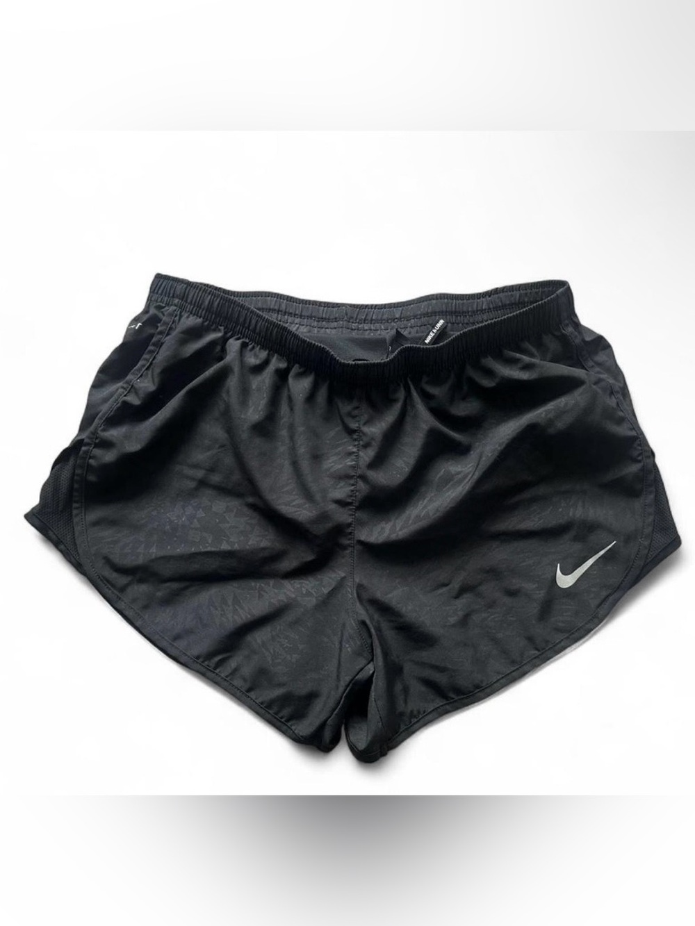 Nike Tempo Run Womens Shorts Sz Small Black Athletic Running Dri-Fit
